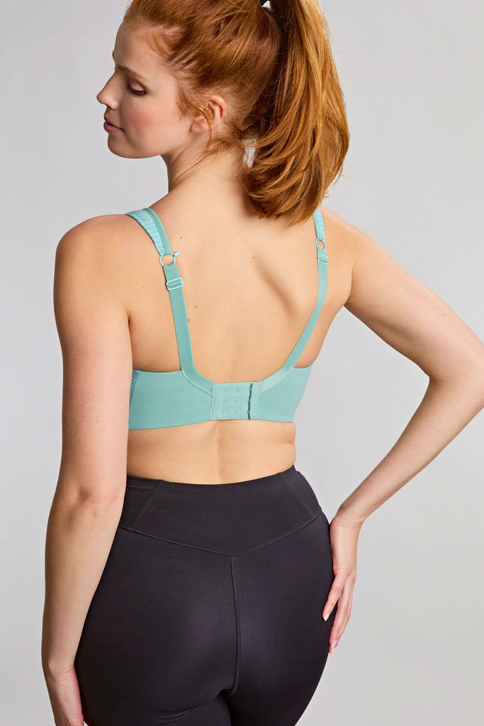 5021 Power Wired Sports Bra in Aqua Haze