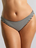 Classic Bikini Bottoms in Black Gingham