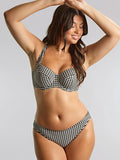 Classic Bikini Bottoms in Black Gingham