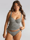 Classic Bikini Bottoms in Black Gingham