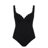 Spirit Rita Plunge Swimsuit in Black