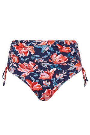 Midi Adjustable Bikini Bottoms in Liliflora Print
