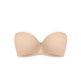 Tailored Underwire Moulded Strapless Bra In Natural Beige