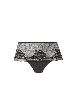 Lace Perfection Short in Charcoal