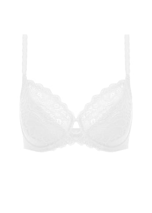 Raffine Classic Underwire Bra in White