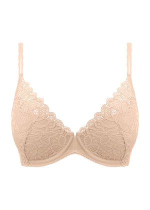 Raffine Plunge Bra in Frappe
