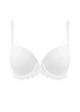 Raffine Contour Bra in White