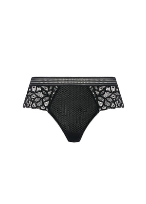 Raffine Tanga in Black