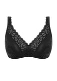 Raffine Minimiser Bra in Black