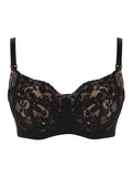Ada Non-Wire Nursing Bra in Black/Latte