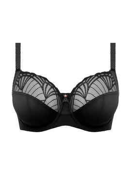 Adelle Side Support Bra - Black