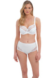 Adelle Side Support Bra - White