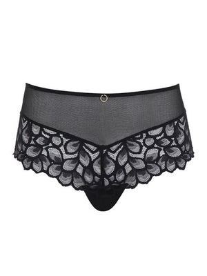 Allure Deep Brief in Black/Latte