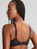 Allure Demi Balcony Bra in Black/Latte