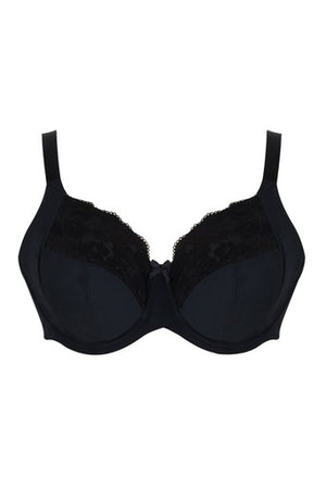 Amara Full Cup Bra in Black