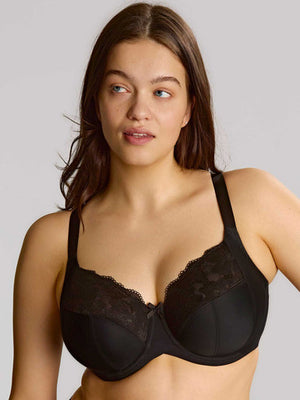 Amara Full Cup Bra in Black