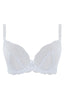Ana Plunge Bra in White