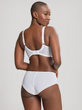 Ana Plunge Bra in White