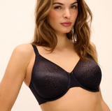 Back Appeal Underwire Bra in Black