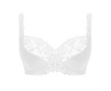 Belle Balcony Bra in White