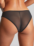 Blossom Brazilian Brief in Black