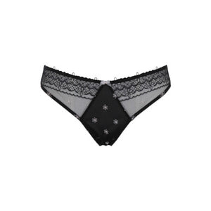 Blossom Brazilian Brief in Black