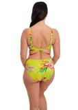 Cala Macarella Underwire Gathered Full Cup Bikini Top - Zest