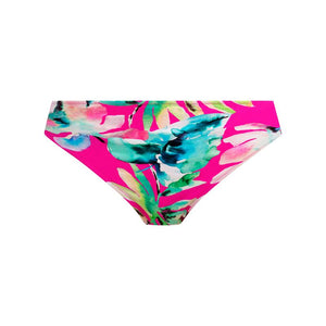 Carabelita Mid Rise Bikini Brief - Peony
