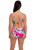 Carabelita Mid Rise Bikini Brief - Peony