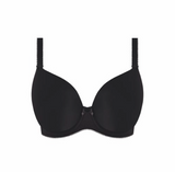 Deco Moulded Plunge Bra in Black