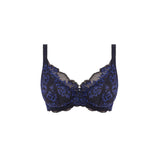 Emmaline Padded Plunge Bra - Midnight