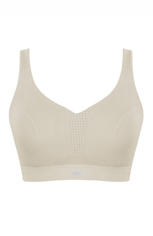 Endurance Non-Padded Underwire Sports Bra - Chalk