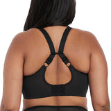Charley Stretch Plunge Bra in Black
