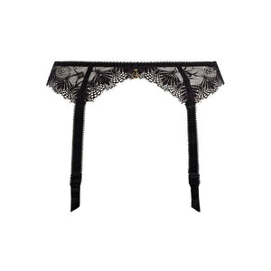 Fascinate Suspender in Black
