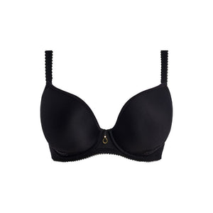 Fascinate Moulded Plunge Bra in Black