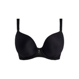 Fascinate Moulded Plunge Bra in Black