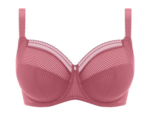 Fusion Underwire Full Cup Side Support Bra - Rose