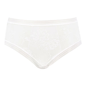 Fusion Lace Brief - White