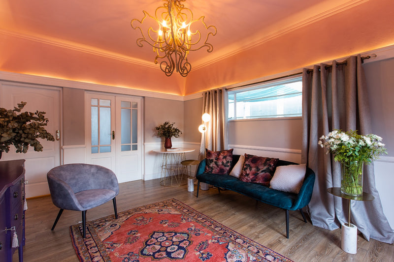 Liza Clifford studio interior — waiting lounge
