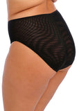 Namrah High Leg Brief - Jet