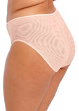 Namrah High Leg Brief - Pale Blush