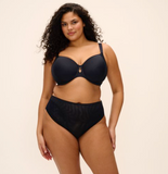 Nerina Spacer Moulded Bra in Black