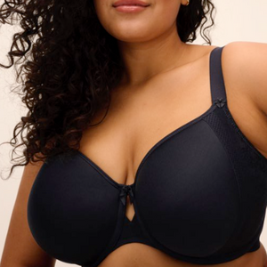 Nerina Spacer Moulded Bra in Black