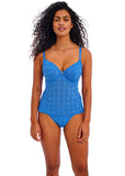 Nomad Nights Underwire Plunge Tankini Top