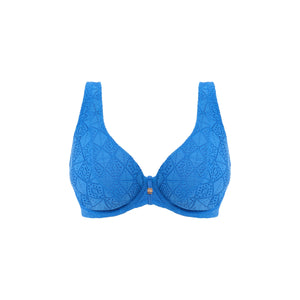 Nomad Nights Underwire High Apex Bikini Top - Atlantic