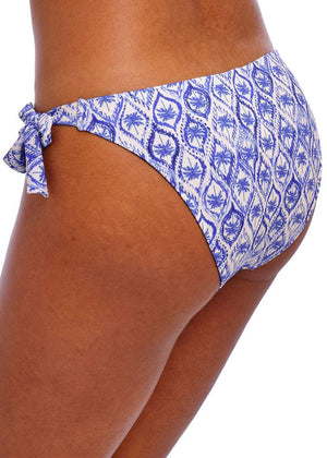 Ocean Breeze Tie Side Bikini Brief - Denim