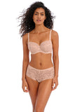 Offbeat Side Support Bra - Natural Beige