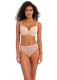 Offbeat Moulded Demi T-Shirt Bra - Natural Beige