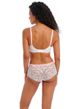 Offbeat Side Support Bra - White