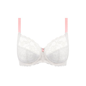 Offbeat Side Support Bra - White